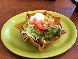 chicken taco salad