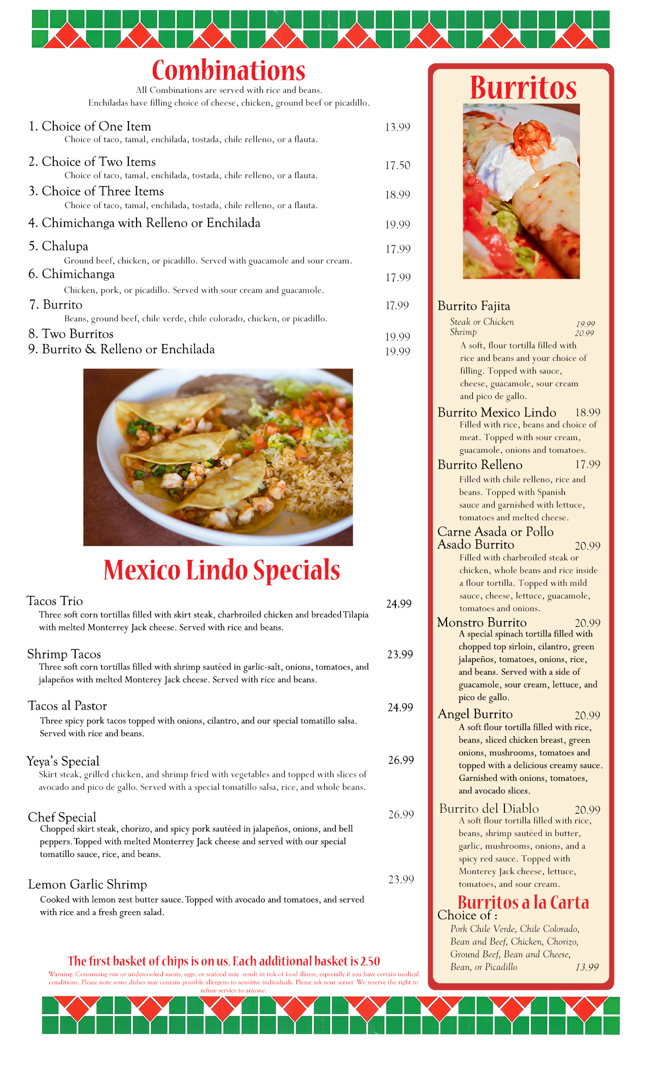 Menu Page 4